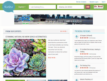 Tablet Screenshot of kudzu.com