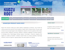 Tablet Screenshot of kudzu.pl